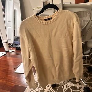 Classic Cream Sweater